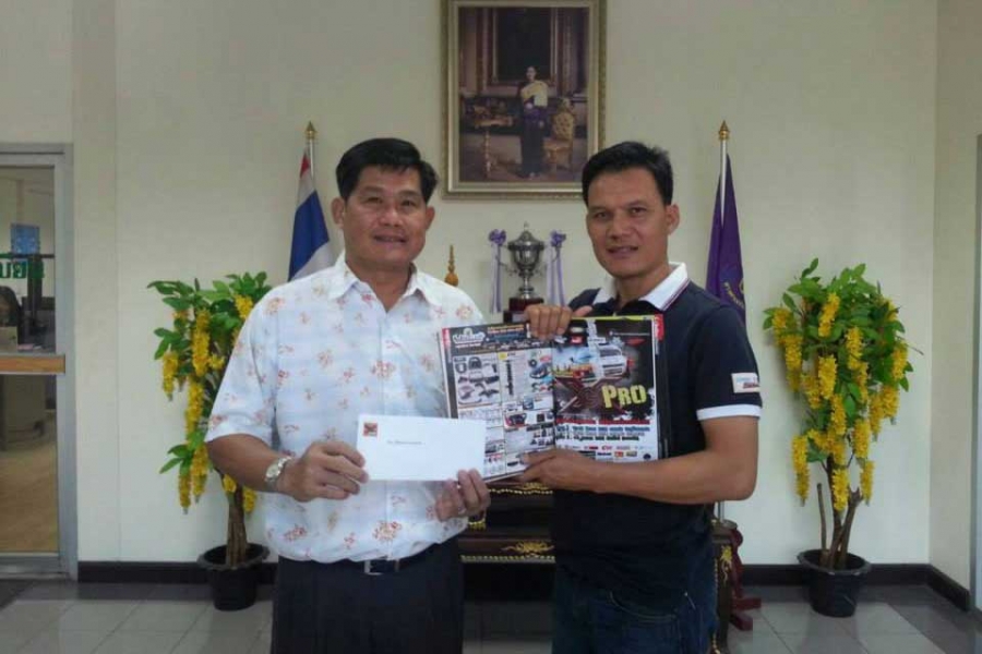 ร่วมสนับสนุนการจัดการแข่งขัน Gymkhana X Pro E-San 2015 