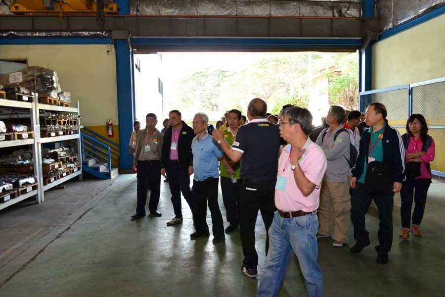 Share holder Visited company 11-1-14 (Factory Tour)